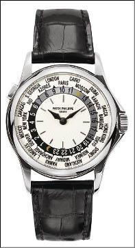 百達翡麗Ref.5110世界時區錶款。