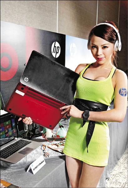 HP新款Ultrabook筆電ENVY 6，採用黑、紅色混搭設計，售價39,900元。圖片提供／HP