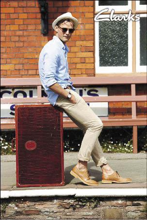 Clarks Flotilla Sun呼應50年代由Flotillas所掀起的Smart Casual風潮，6,200元。