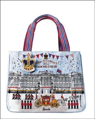 Harrods倫敦慶典PVC袋1,280元。