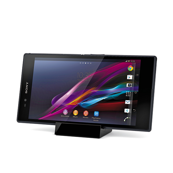 Sony Xperia Z Ultra充電座，採用新研發的磁性接頭。