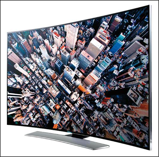 三星105吋4K曲面電視，讓家中化身IMAX影院。