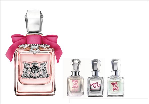 Juicy Couture Couture La La淡香精組 原價4,650元，特價3,100元，67折含Couture La La女性淡香精100ml 、Viva La Juicy小香、花舞小香、Couture La La 小香。