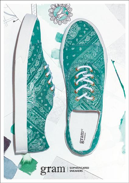 瑞典Gram鞋款以鞋子的公克重量來命名。352g green marrakesh，2,4800元。