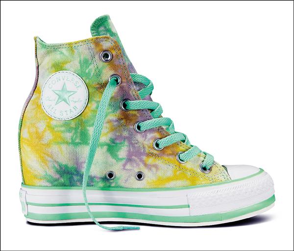 Converse本季All Star炫色印染系列，1,980元。
