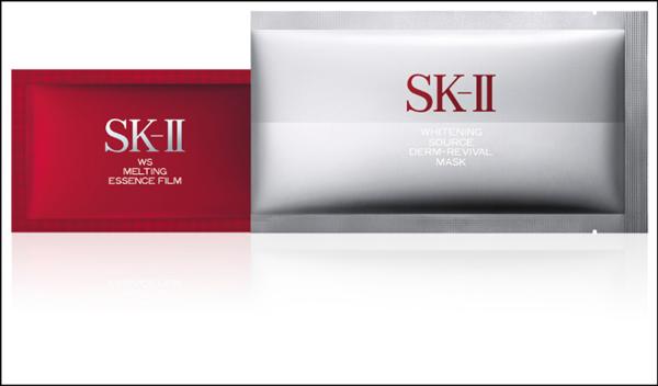 SK-II晶緻煥白瞬效智慧凝面膜組，6片面膜+24片小凝膜／2,890元。(圖片提供／SK-II)