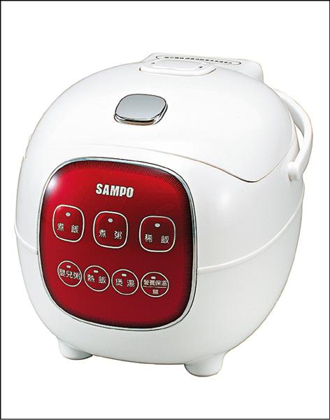 【聲寶KS-BF04M大按鍵】4人份，具備煮飯、煮粥、嬰兒粥、煲湯等多種功能烹煮。大按鍵設計，操作簡易。原價2,680元，特價1,488元，PChome 24h購物。