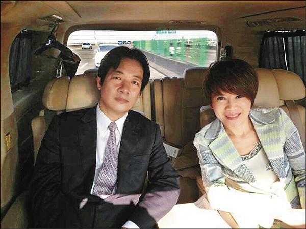 「陳雅琳(圖右)專訪賴清德,引發男兒淚。(三立提供) 「陳雅琳(圖右)專訪賴清德,引發男兒淚。(三立提供)