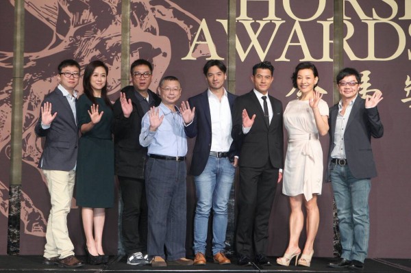 金馬獎評審團記者會,王嘉明(左起)、黃韻玲、關錦鵬、陳博文、馮德倫、郭富城、陳沖、曹源峰。(記者胡舜翔攝) 金馬獎評審團記者會,王嘉明(左起)、黃韻玲、關錦鵬、陳博文、馮德倫、郭富城、陳沖、曹源峰。(記者胡舜翔攝)