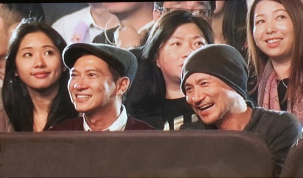 歌神張學友與影帝張家輝也到場欣賞周杰倫香港演唱會。(圖片擷取自Darren邱凱偉臉書) 歌神張學友與影帝張家輝也到場欣賞周杰倫香港演唱會。(圖片擷取自Darren邱凱偉臉書)