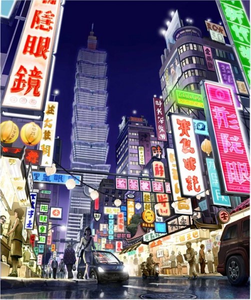 從圖稿中可看到胡迪率領玩具們,在台灣街頭冒險,將拯救運到台灣送修的巴斯光年。(圖取自USA Today) 從圖稿中可看到胡迪率領玩具們,在台灣街頭冒險,將拯救運到台灣送修的巴斯光年。(圖取自USA Today)