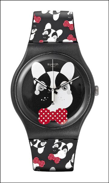 Swatch寵物與我系列Andy Baby腕錶，參考價2,100元。（Swatch提供）