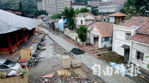 馬汀史柯西斯新片「沈默」來台取景,在中影文化城搭景。(專案組攝) 馬汀史柯西斯新片「沈默」來台取景,在中影文化城搭景。(專案組攝)