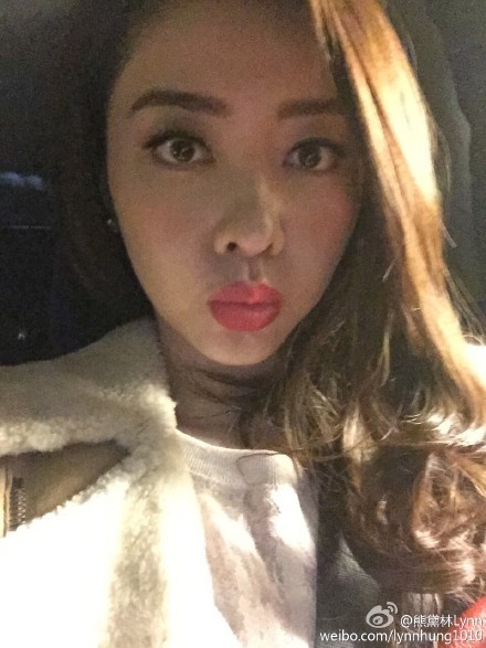 熊黛林微博透露疑似婚訊。(取自熊黛林微博) 熊黛林微博透露疑似婚訊。(取自熊黛林微博)