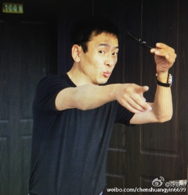陳雙印表示一切都是不實指控,是應媛自己在炒作。(取自微博) 陳雙印表示一切都是不實指控,是應媛自己在炒作。(取自微博)