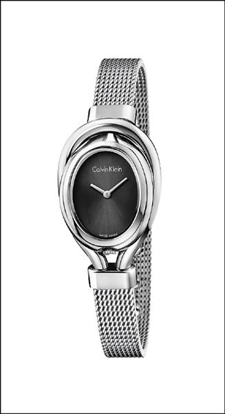 Calvin Klein Microbelt微妙系列腕錶，米蘭帶款，參考價10,400元。