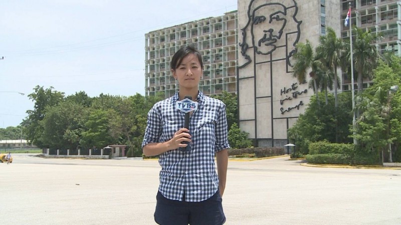 倪嘉徽前進古巴，挖掘他們熱情純樸的一面。（TVBS提供）