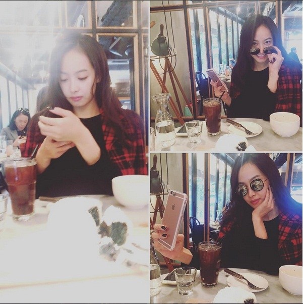 f（X）成員宋茜顯然也是果粉。（翻攝自IG）