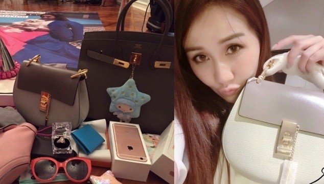 賭王何鴻燊四房大千金何超盈，堪稱最高調炫「機」。（翻攝自IG）