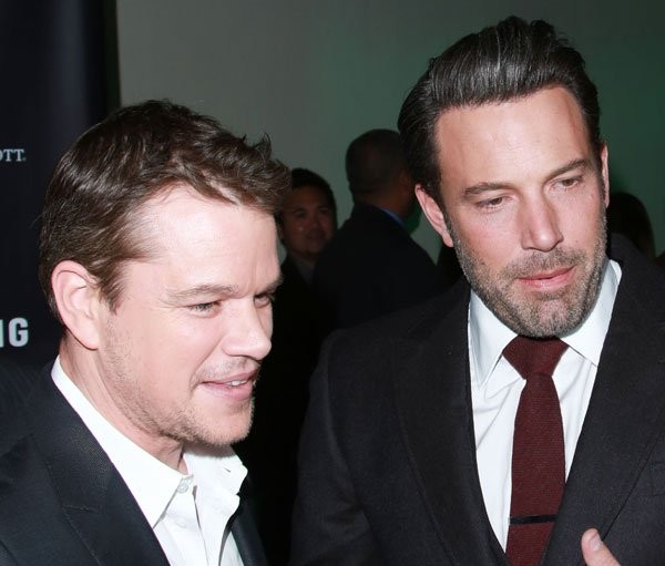 班的老友麥特戴蒙並不支持兩人復合。(翻攝自OK!雜誌)