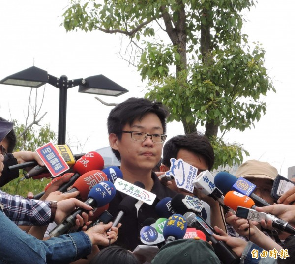 楊又穎的哥哥彭仁鐸,現為聖喆國際公司總經理。(記者許國楨攝) 楊又穎的哥哥彭仁鐸,現為聖喆國際公司總經理。(記者許國楨攝)