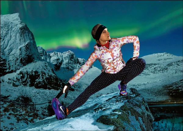 NIKE Epic Lux Flash女子跑步緊身褲，價格未定。