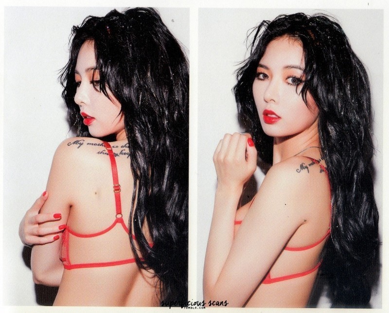 泫雅有「性感小野馬」之稱。（翻攝自推特）