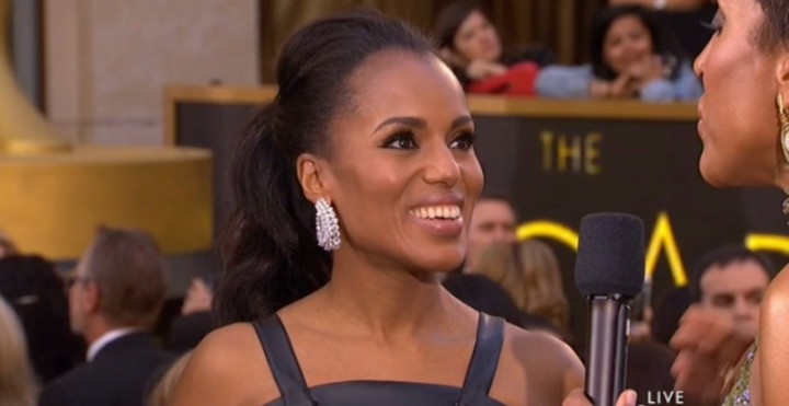 凱莉堅持出席本屆奧斯卡的理由，是希望她能代眾人發聲，並讓這個不平等的狀況產生了制度上的改變。（翻攝自ABC NEWS）