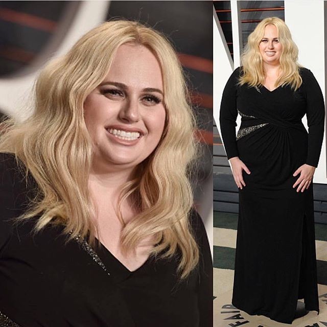瑞貝爾威爾森之前的金髮造型。（翻攝自Rebel Wilson ig）