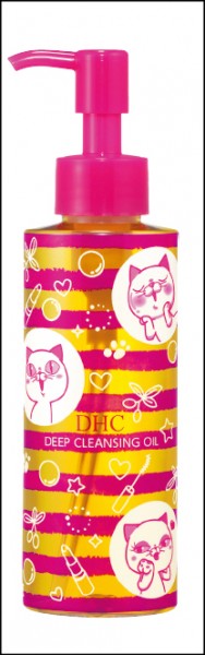 DHC深層卸粧油良子喵限定版120ml／550元。