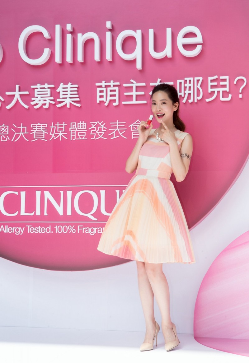 曾之喬出席倩碧甜心大募集決賽活動。（倩碧提供）