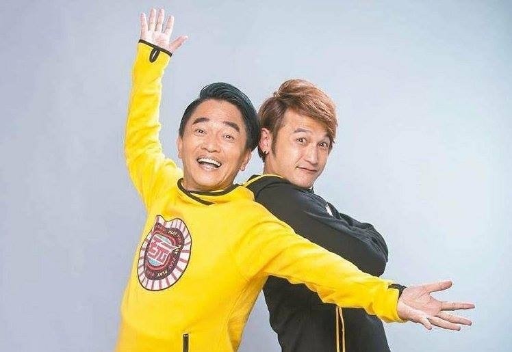 吳宗憲（左）與KID（右）共同主持的節目《綜藝玩很大》，接連摃龜未入圍金鐘獎。（翻攝自臉書）