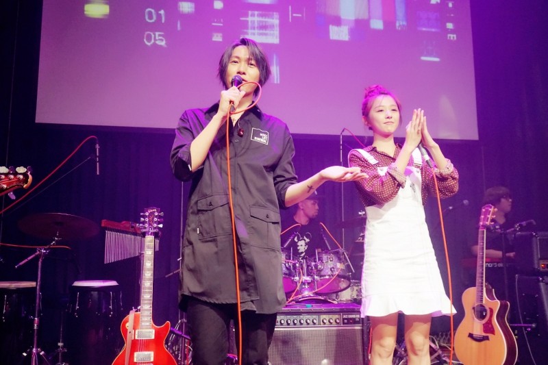 黃牛演唱會找來邵雨薇當嘉賓。（慧錦提供）