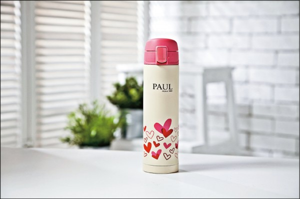 天母SOGO週年慶祭出詢問度超高的PAUL巴黎甜心保溫瓶，於12月9日至12月11日持快樂購卡消費滿500元，即可兌換1只。