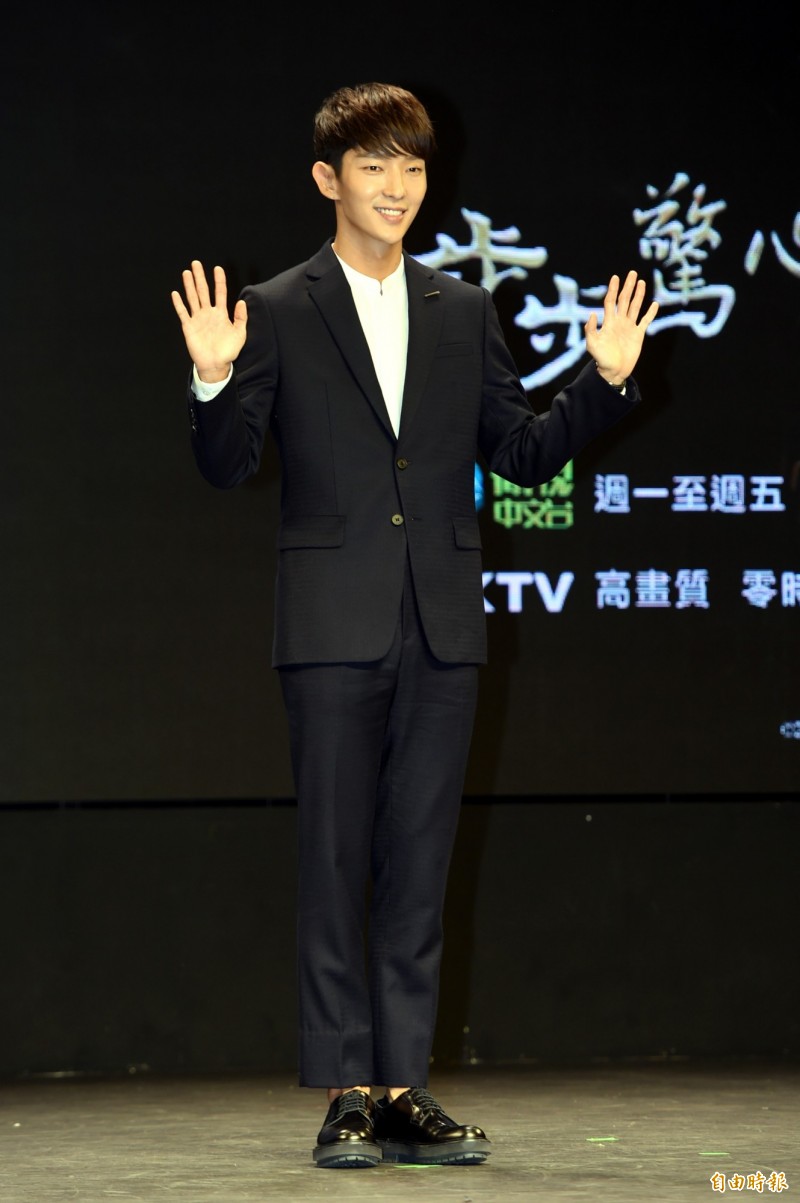 李準基記者會。（記者趙世勳攝）