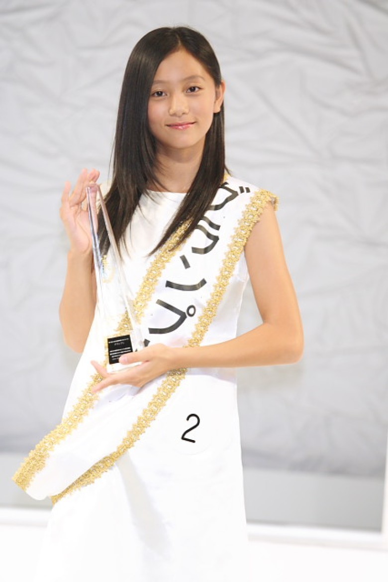 工藤綾乃曾參加日本國民美少女選拔，並獲得冠軍殊榮。（翻攝自網路）