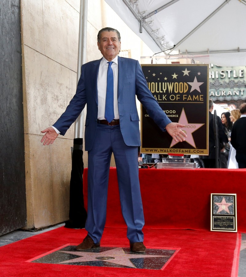 海姆薩班因為獨特眼光捧紅了《金剛戰士》，也讓自己躍身成為億萬富翁，擁有屬於自己的商業帝國，日前更在好萊塢大道獲得了專屬星星。（路透社）