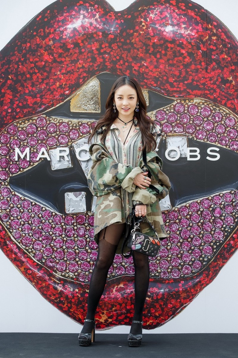 南韓女歌手具荷拉。（Marc Jacobs提供）