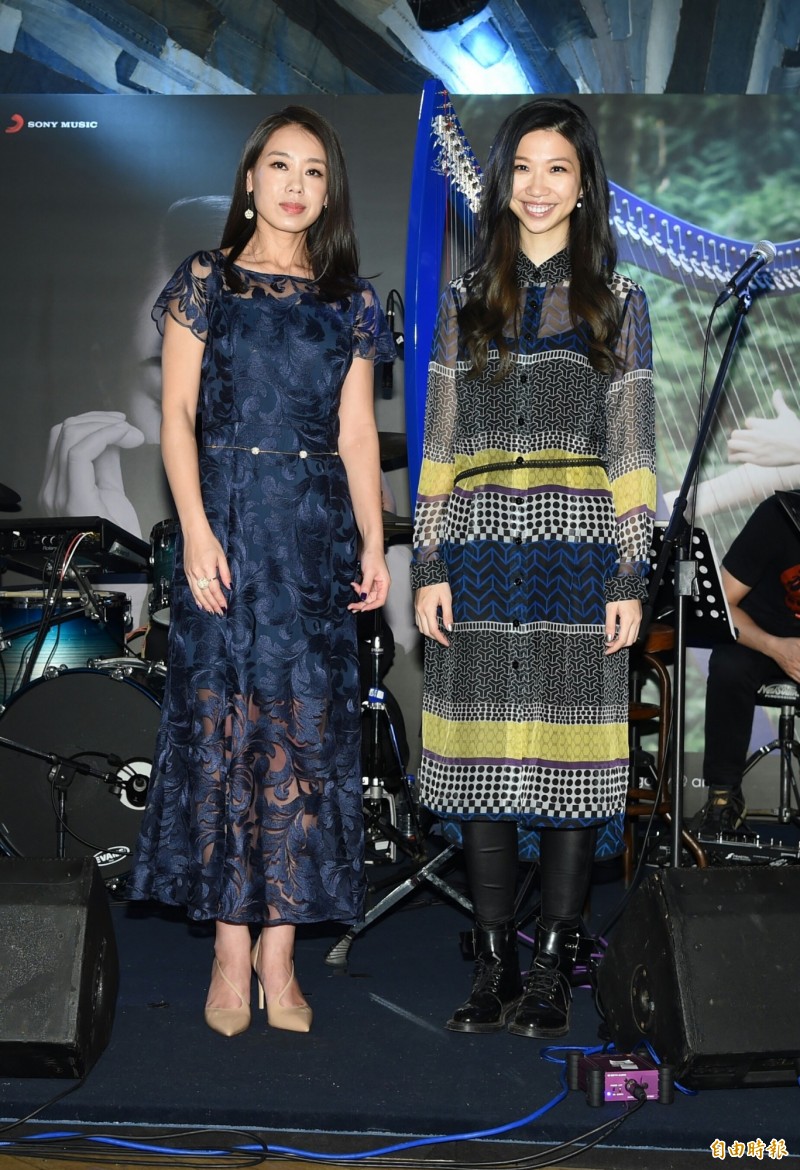 蘇珮卿、詹小櫟媒體見面會。（記者宋志雄攝）