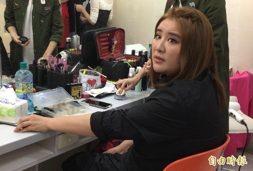 小禎昨緩頰一切已趨於平靜。（記者鍾智凱攝）