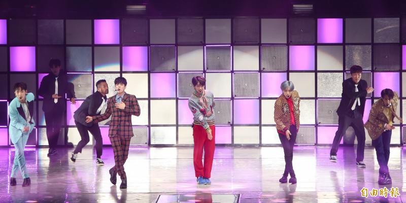 SHINee演唱會。（記者陳逸寬攝）