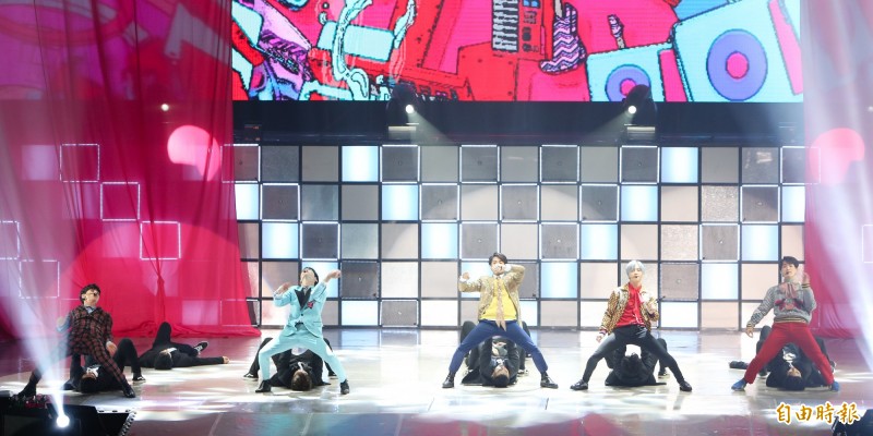 SHINee演唱會。（記者陳逸寬攝）