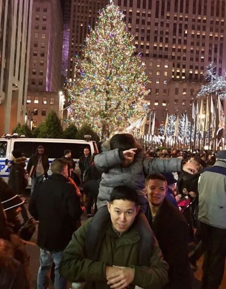 歐陽靖的兒子歐陽健從小就有饒舌天賦，兩人合作的饒舌歌曲在Youtube上點閱率已破百萬。（翻攝自IG：iammcjin）