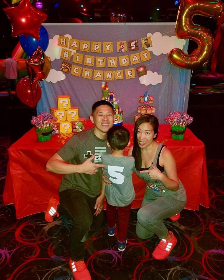 歐陽靖與他的太太Carol於2004年在紐約順產誕下兒子歐陽健。（翻攝自IG：iammcjin）