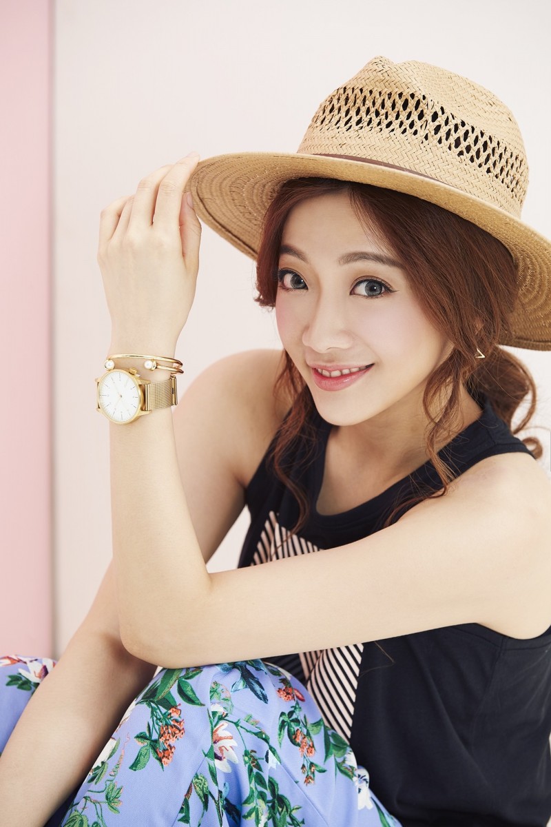 「玉兔」鄭如吟在黑澀會當中以亮麗外表、高超舞藝備受粉絲喜愛。（《MILK潮流誌》提供）