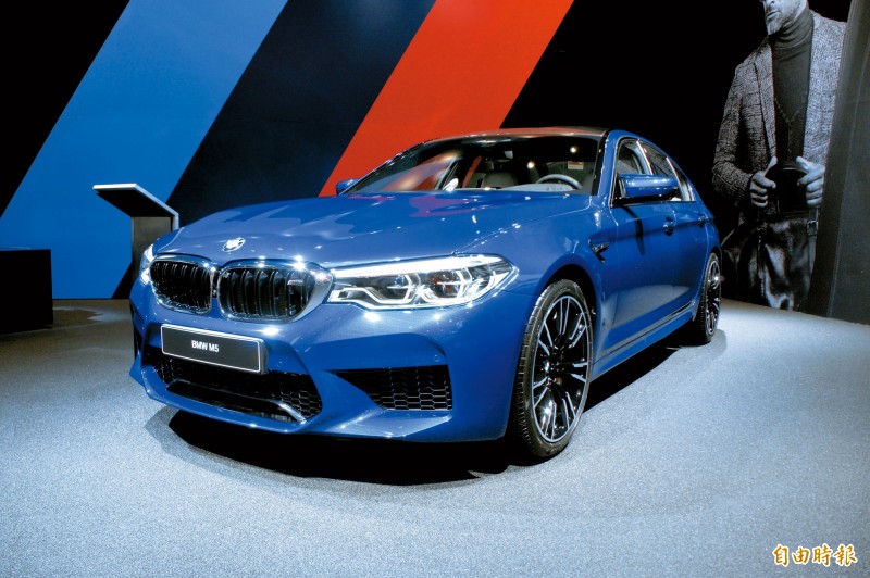 BMW新M5，堪稱當代性能房車新霸主。（記者方維鐸攝）                       