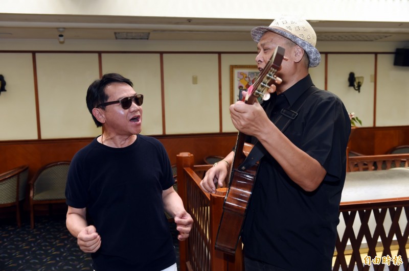 葉啟田演唱會再加場記者會。（記者趙世勳攝）