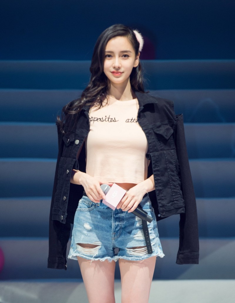 Angelababy。（翻攝自微博）