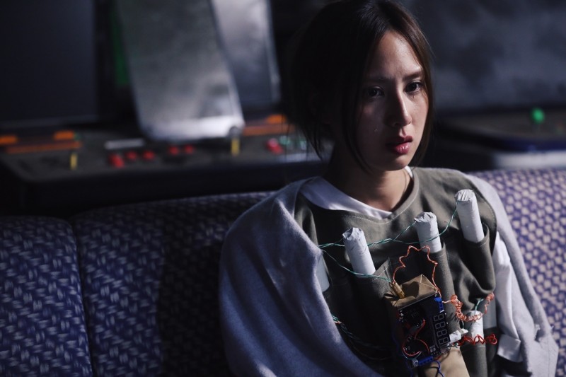 房思瑜赴內蒙古拍戲。（TVBS提供）