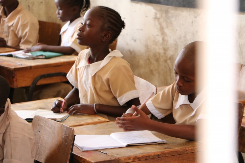 10%非洲女孩輟學的原因是缺乏衛生棉。(照片提供/楊怡庭)